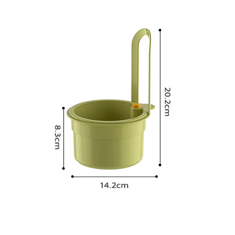 Kitchen Sink Filter Strainer Multifunctional Drain Basket Fruit Vegetable Drainer Rack Water Filter Kitchen Organizer Basket
